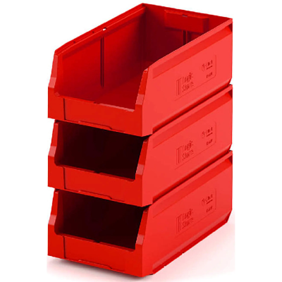 Складской лоток Logiс Store 400х225х150 (Красный)